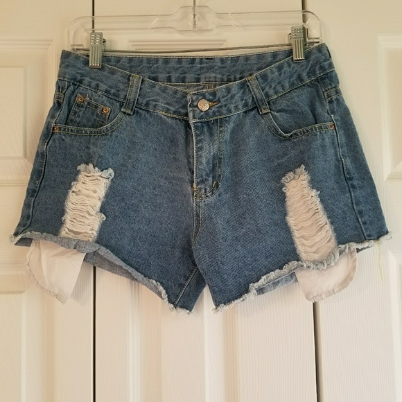 Pants - Jean shorts NWOT 15" waist